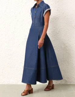 ZIMMERMANN Denim<Matchmaker Denim Flare Skirt