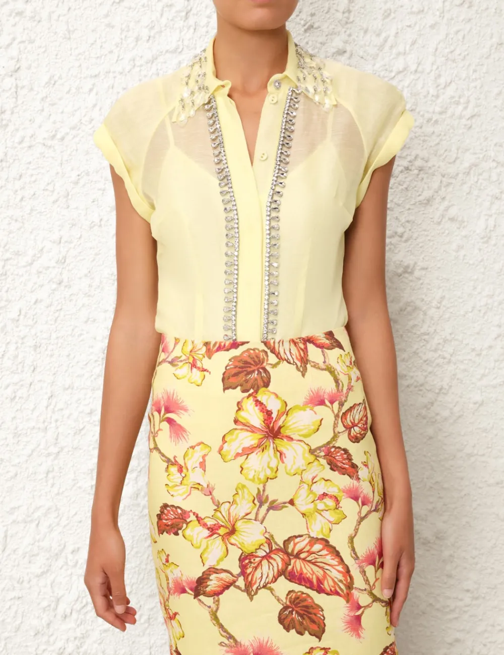 ZIMMERMANN In Focus<Matchmaker Diamante Blouse