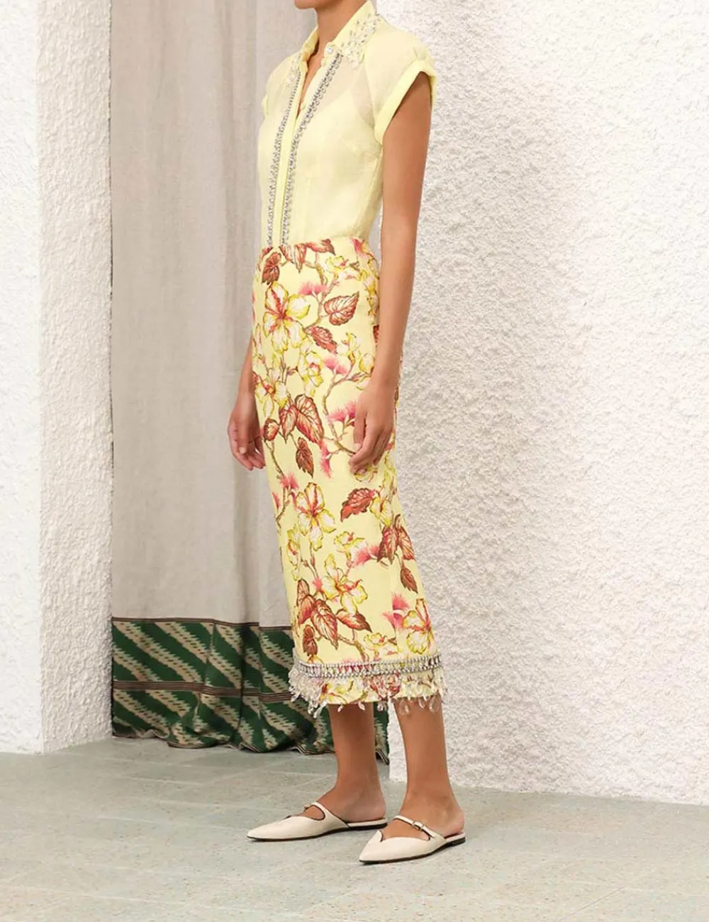ZIMMERMANN Skirts<Matchmaker Diamante Skirt