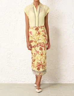 ZIMMERMANN In Focus<Matchmaker Diamante Skirt