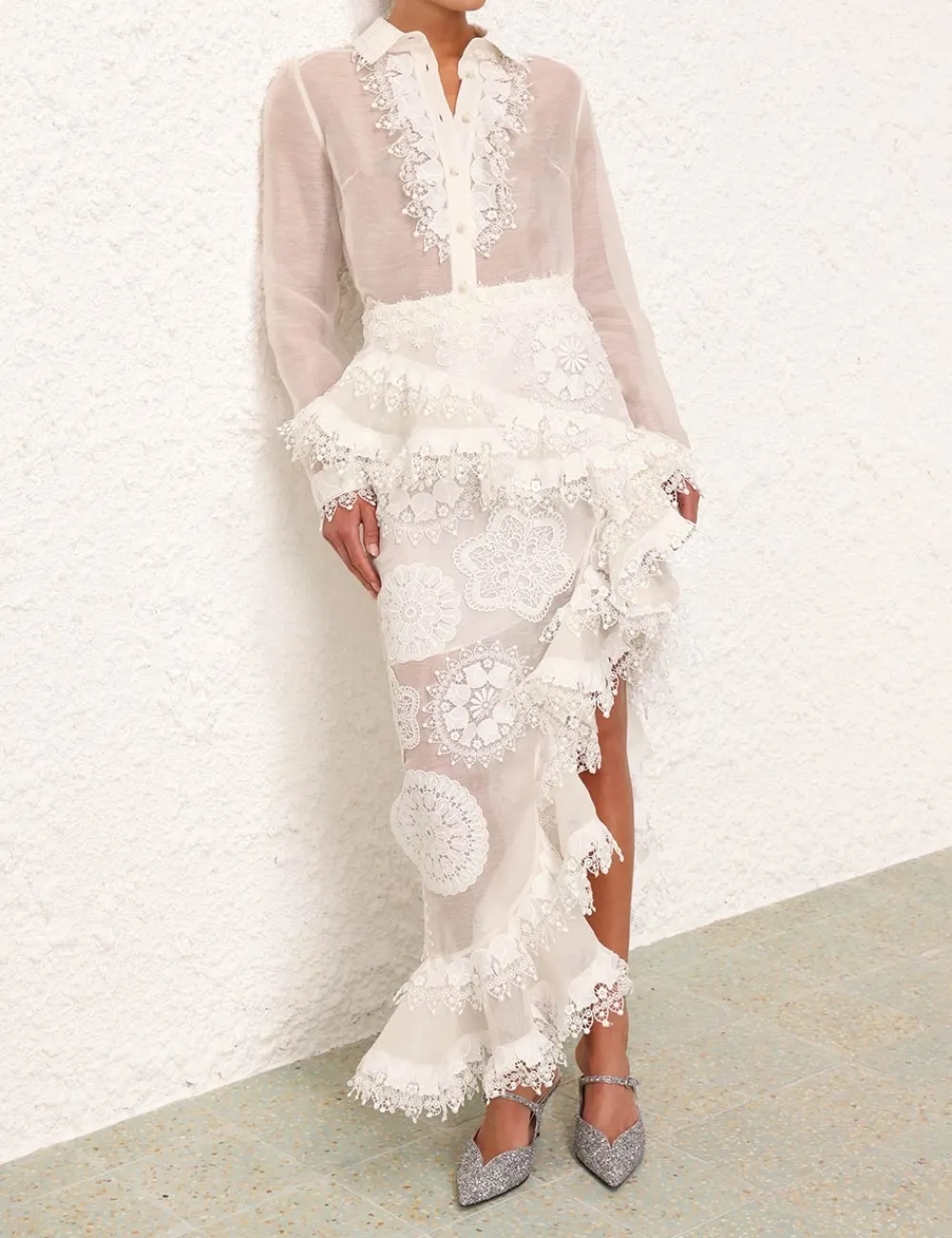 ZIMMERMANN Tops<Matchmaker Doily Shirt
