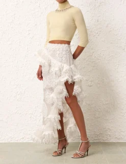 ZIMMERMANN Clothing<Matchmaker Doily Skirt