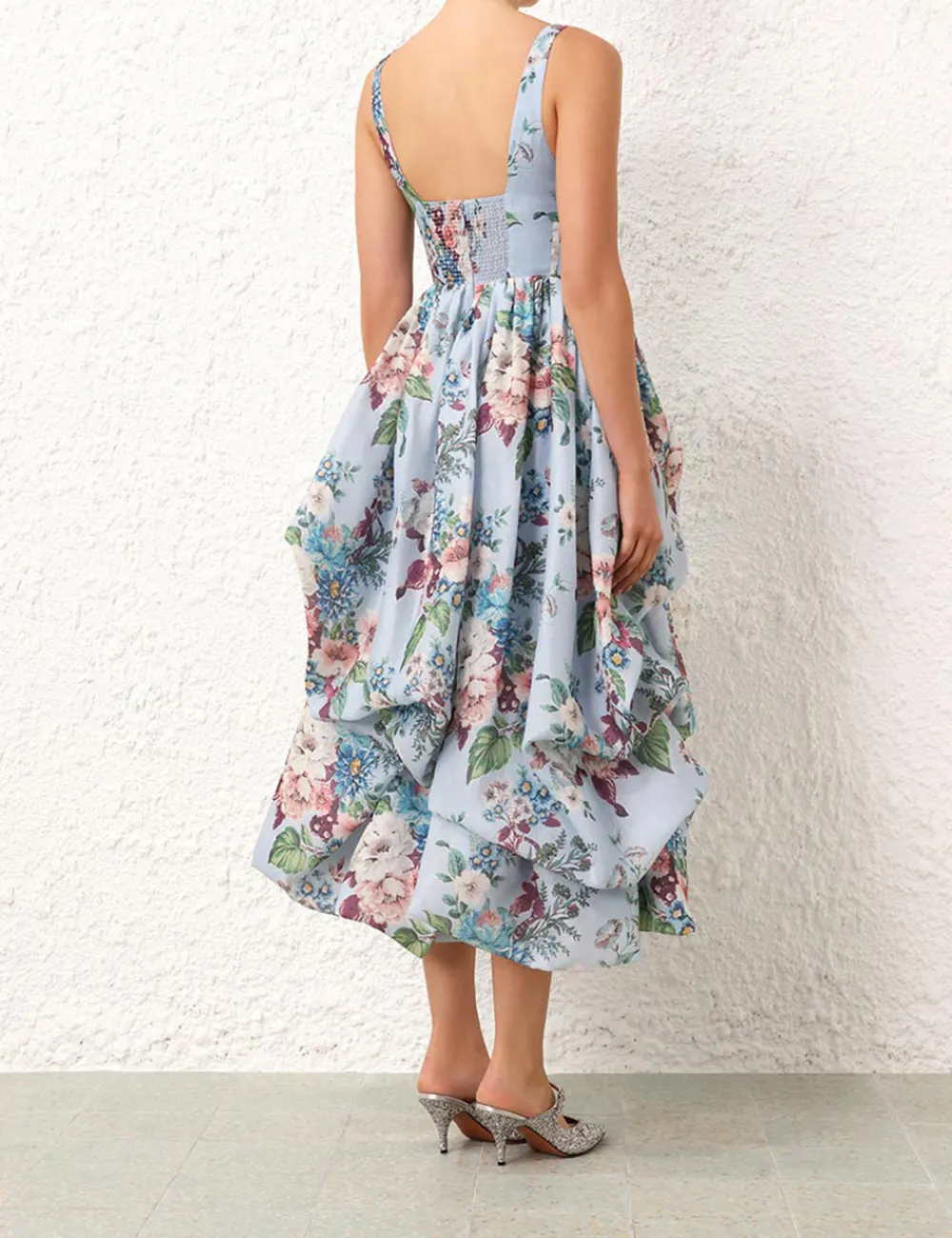 ZIMMERMANN Dresses<Matchmaker Drape Midi Dress