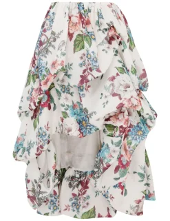 ZIMMERMANN In Focus<Matchmaker Drape Skirt
