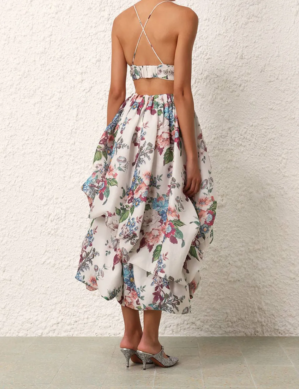 ZIMMERMANN In Focus<Matchmaker Drape Skirt