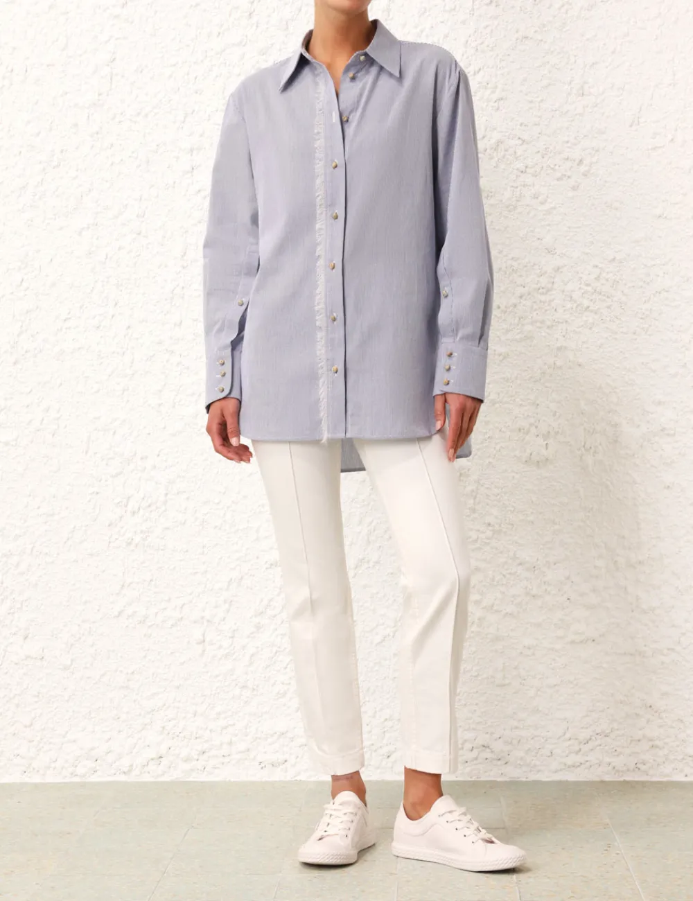 ZIMMERMANN Tops<Matchmaker Embroidered Shirt