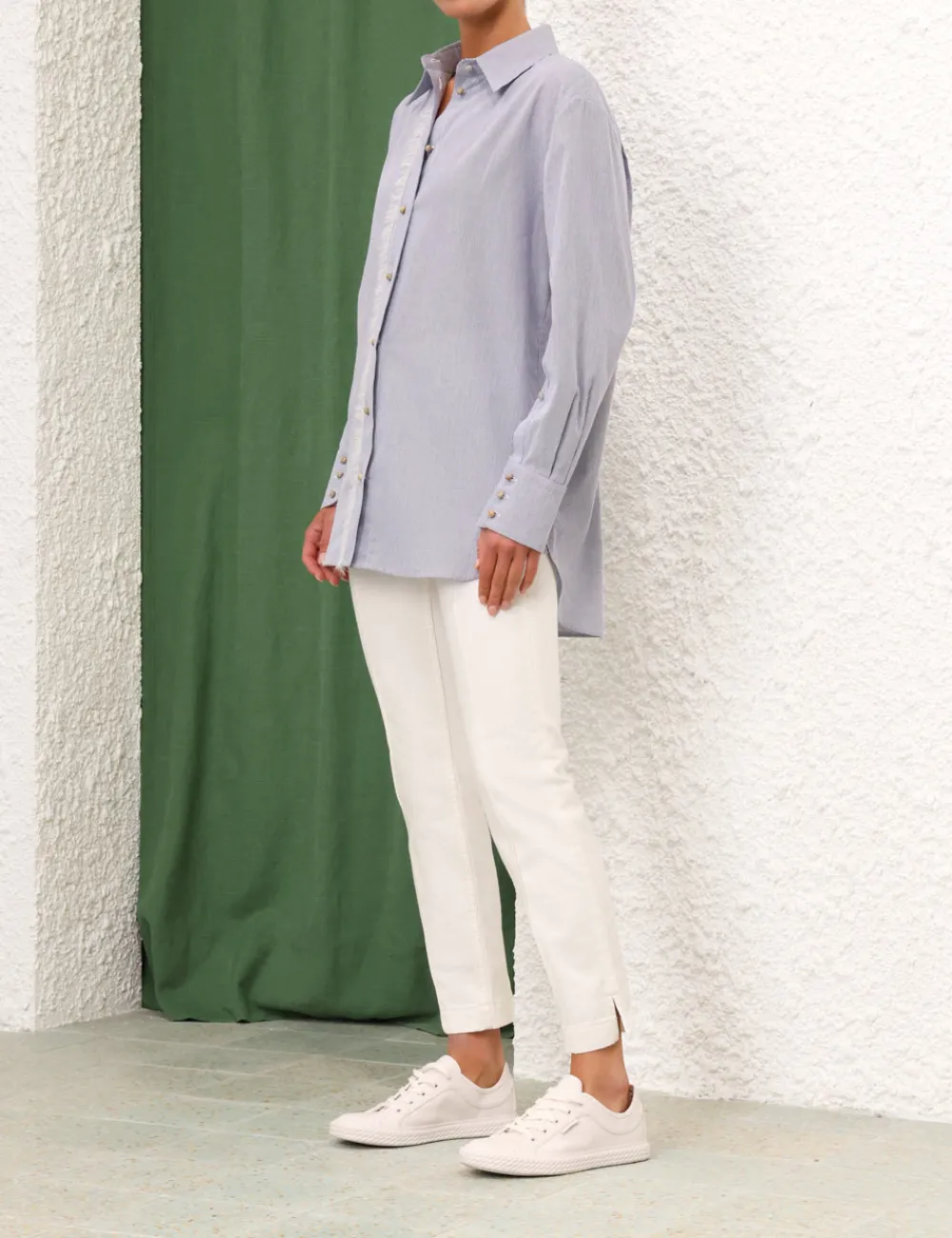 ZIMMERMANN Tops<Matchmaker Embroidered Shirt