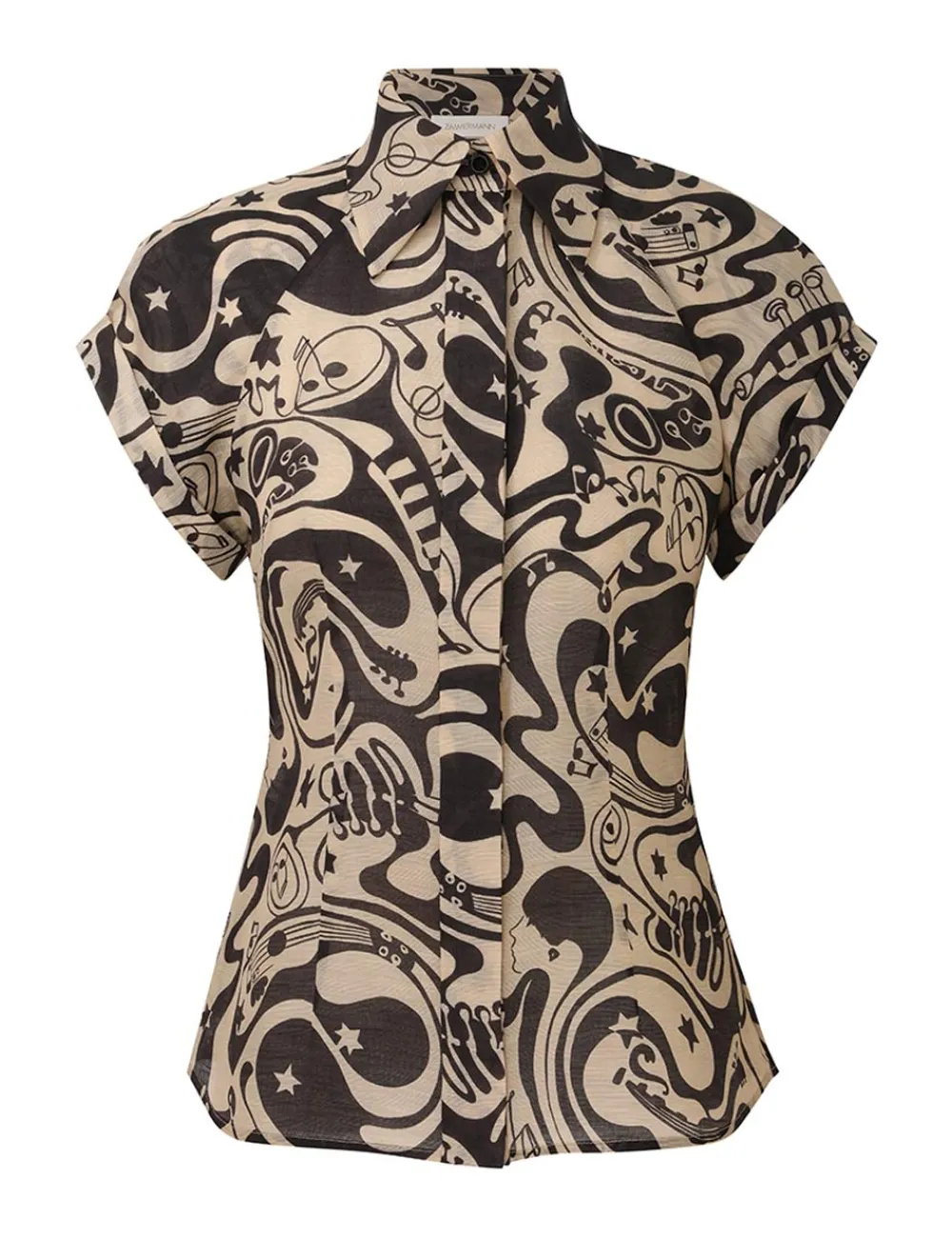 ZIMMERMANN Tops<Matchmaker Fitted Blouse