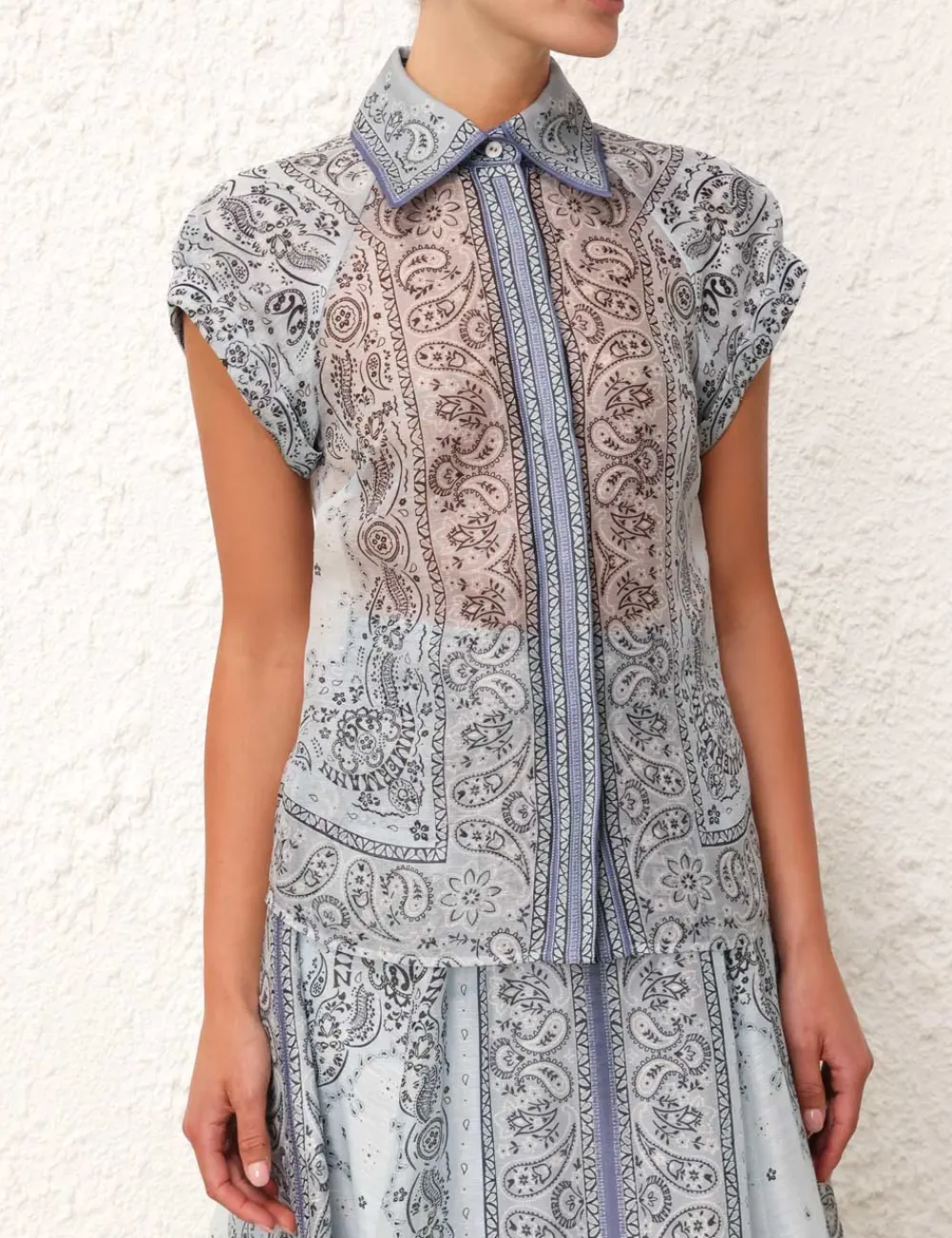 ZIMMERMANN Tops<Matchmaker Fitted Blouse