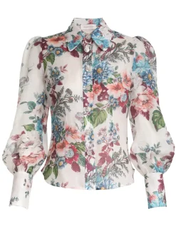 ZIMMERMANN Tops<Matchmaker Floral Body Shirt