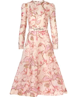 ZIMMERMANN Clothing<Matchmaker Floral Midi Dress