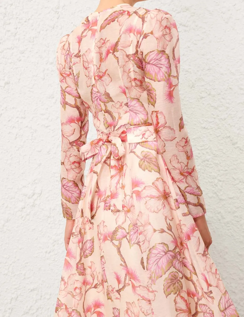 ZIMMERMANN Dresses<Matchmaker Floral Midi Dress