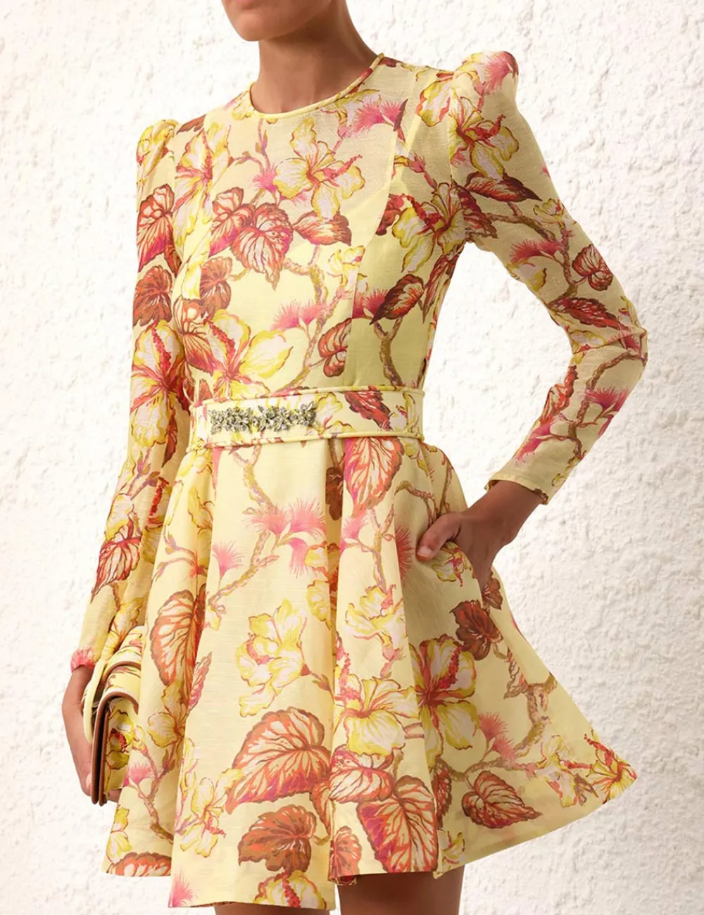 ZIMMERMANN In Focus<Matchmaker Floral Mini Dress