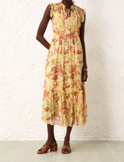 ZIMMERMANN Dresses<Matchmaker Flutter Midi Dress