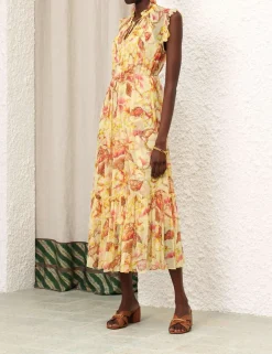 ZIMMERMANN Dresses<Matchmaker Flutter Midi Dress