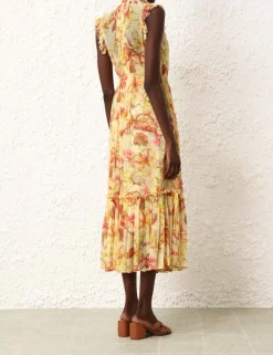 ZIMMERMANN Dresses<Matchmaker Flutter Midi Dress