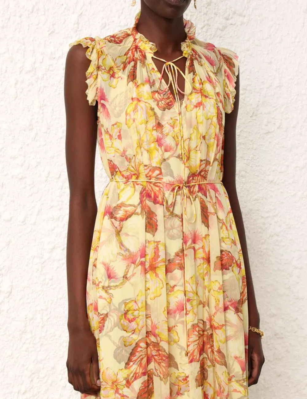ZIMMERMANN Dresses<Matchmaker Flutter Midi Dress