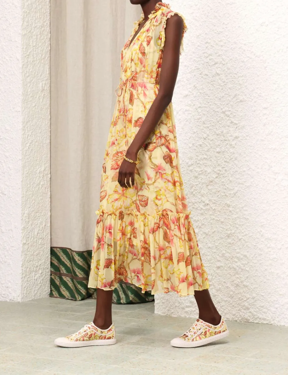 ZIMMERMANN Dresses<Matchmaker Flutter Midi Dress