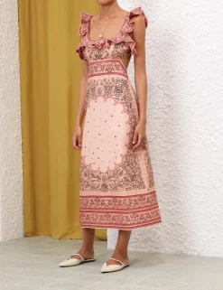 ZIMMERMANN In Focus<Matchmaker Frilled Midi