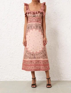 ZIMMERMANN In Focus<Matchmaker Frilled Midi