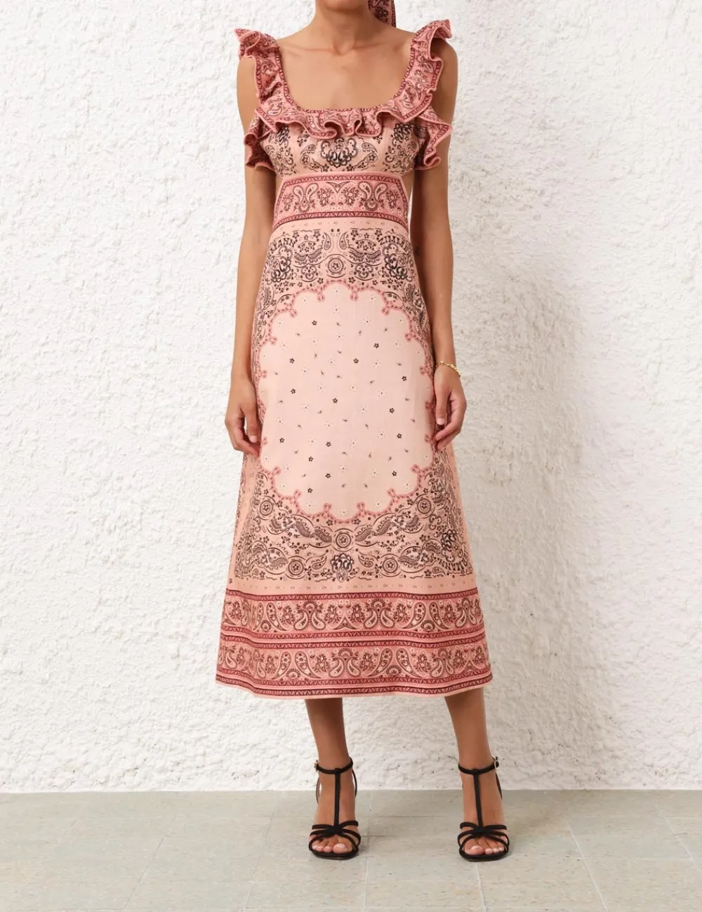 ZIMMERMANN In Focus<Matchmaker Frilled Midi