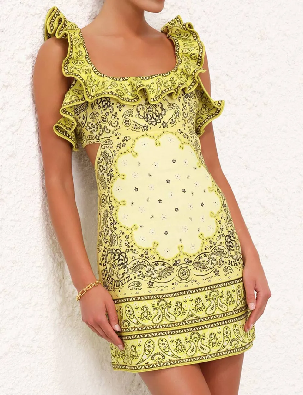 ZIMMERMANN Dresses<Matchmaker Frilled Mini