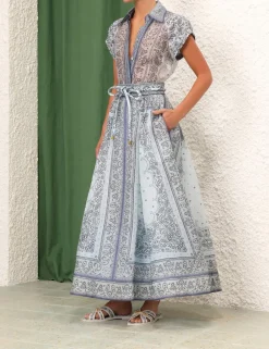 ZIMMERMANN Clothing<Matchmaker Gathered Midi Skirt