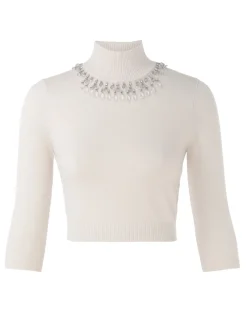 ZIMMERMANN Knitwear<Matchmaker High Neck Crop Top