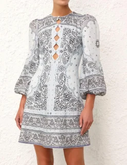 ZIMMERMANN Dresses<Matchmaker Keyhole Mini Dress