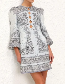 ZIMMERMANN Dresses<Matchmaker Keyhole Mini Dress