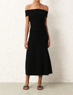 ZIMMERMANN Knitwear<Matchmaker Knit Panelled Skirt