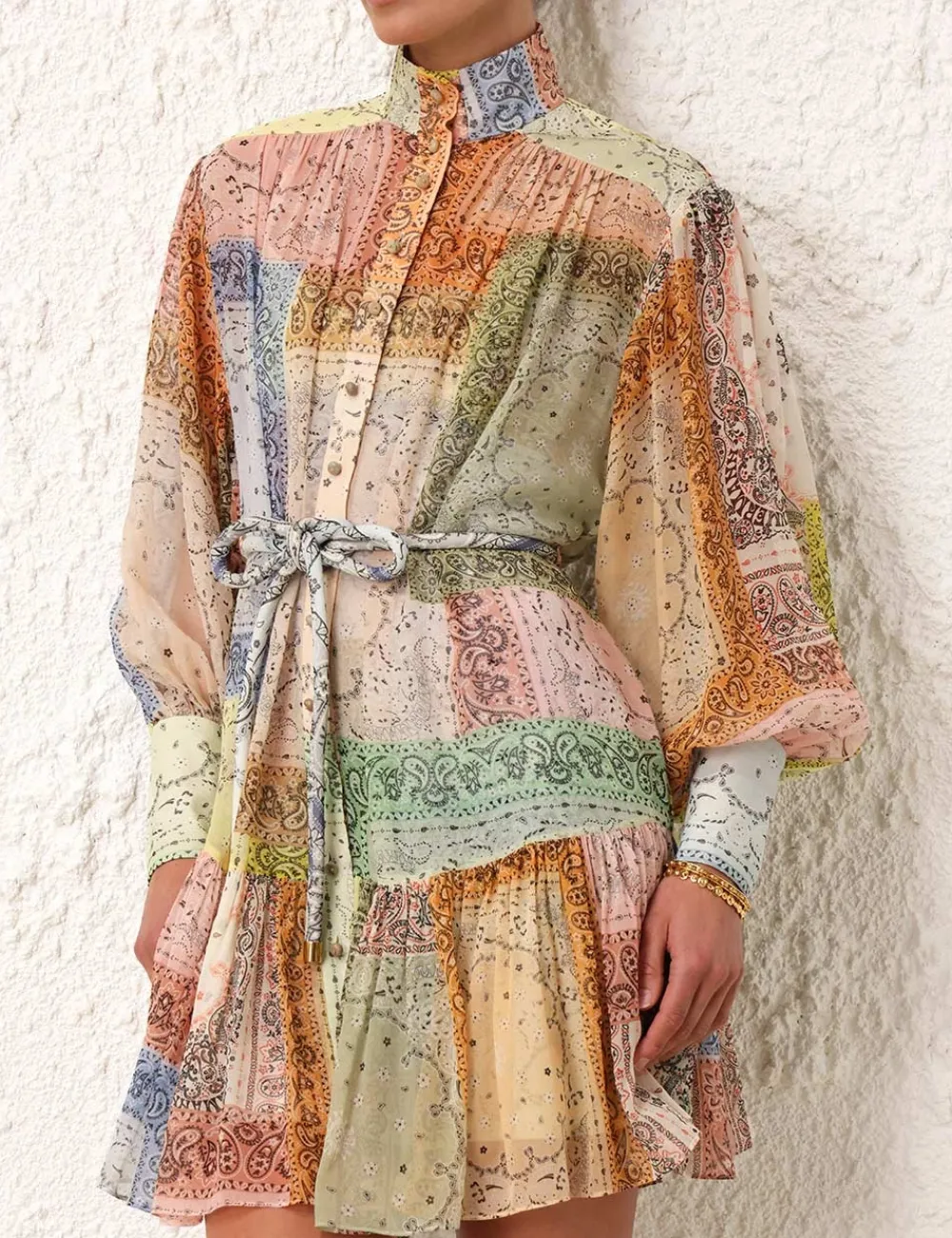 ZIMMERMANN Clothing<Matchmaker Lantern Mini Dress