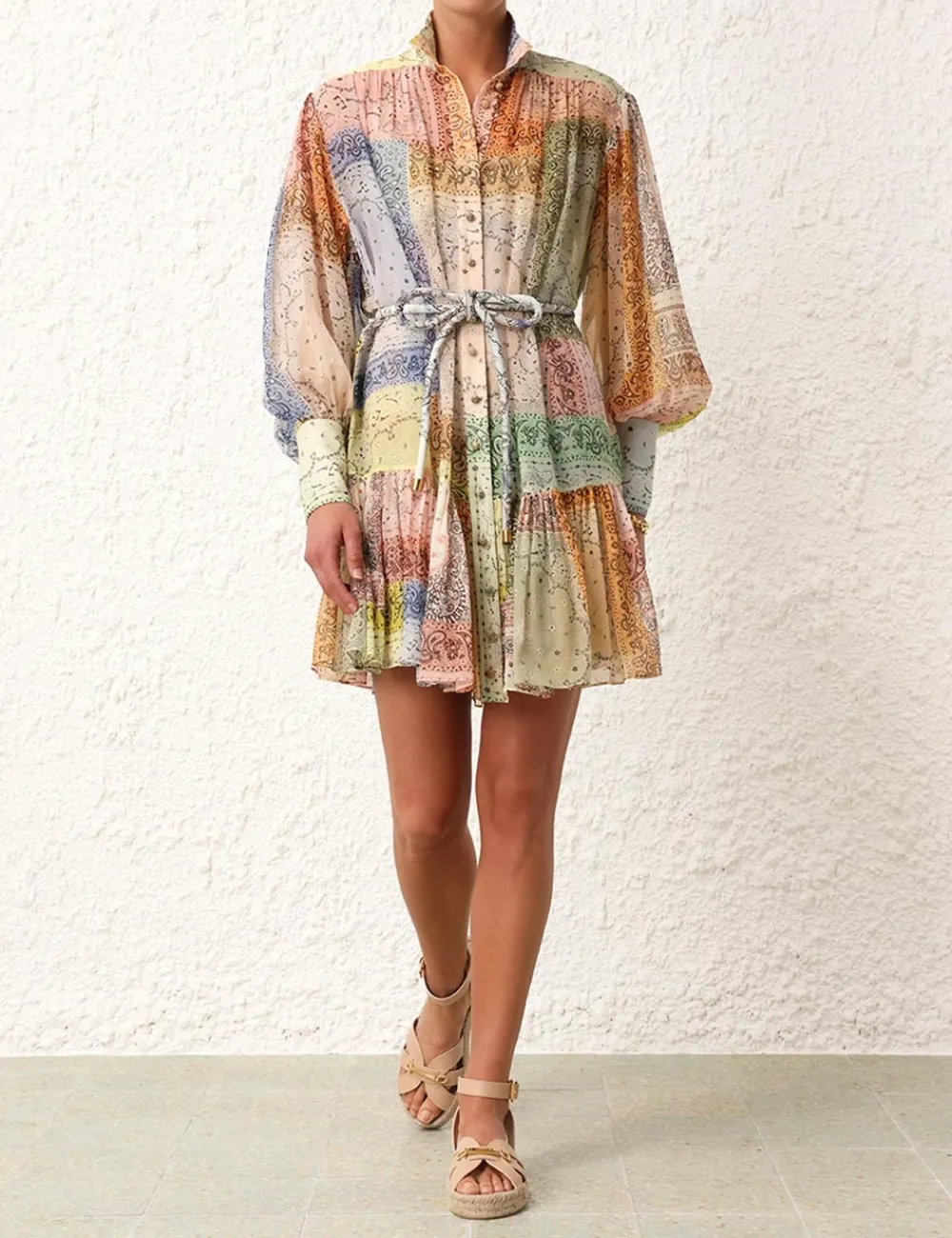 ZIMMERMANN Clothing<Matchmaker Lantern Mini Dress