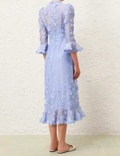 ZIMMERMANN Dresses<Matchmaker Lift Off Midi