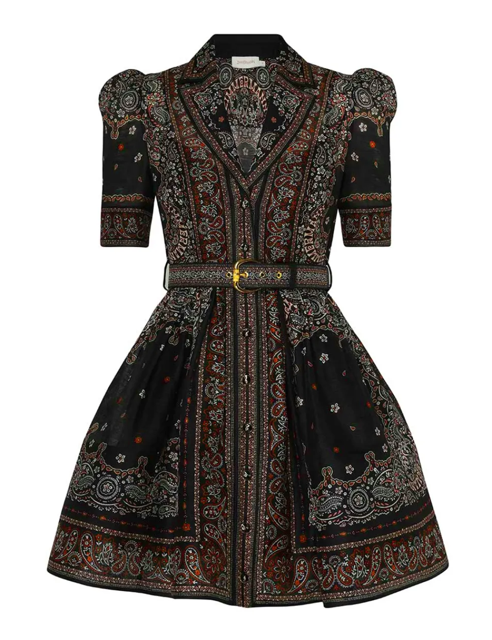 ZIMMERMANN Dresses<Matchmaker Mini Shirt Dress