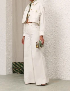 ZIMMERMANN Shorts & Pants<Matchmaker Palazzo Jean