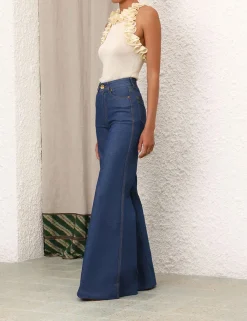 ZIMMERMANN Denim<Matchmaker Palazzo Jean