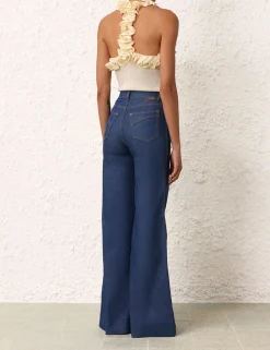 ZIMMERMANN Clothing<Matchmaker Palazzo Jean