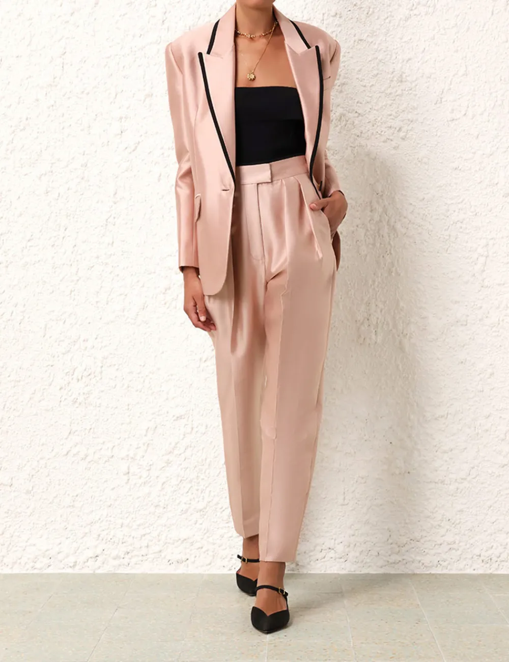 ZIMMERMANN Shorts & Pants<Matchmaker Pleat Front Pant