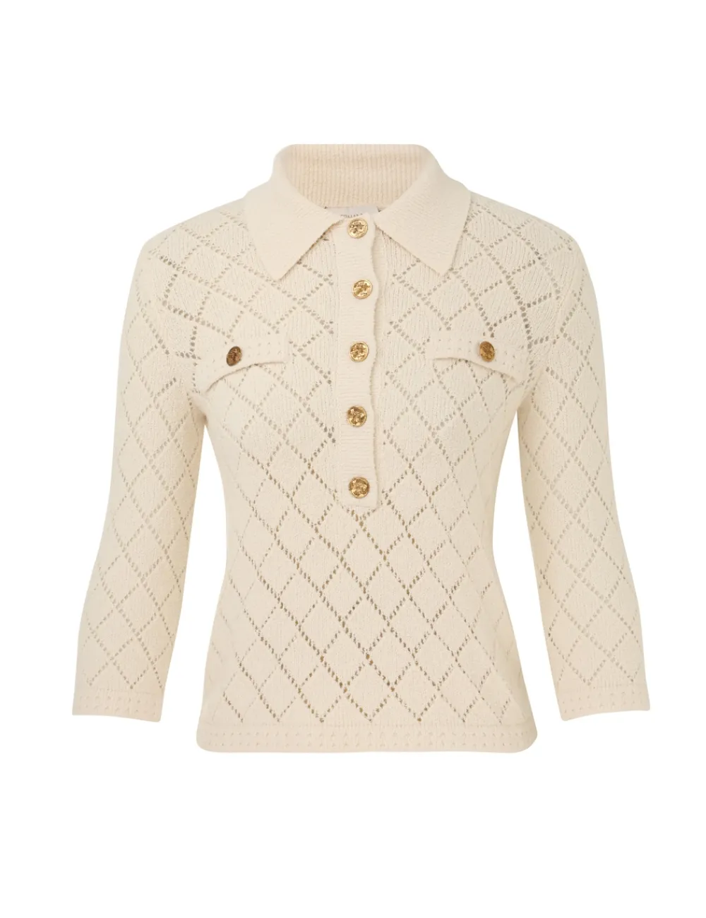 ZIMMERMANN Clothing<Matchmaker Pointelle Polo Top