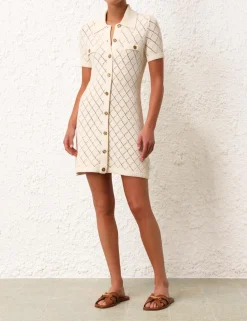 ZIMMERMANN Knitwear<Matchmaker Polo Mini Dress