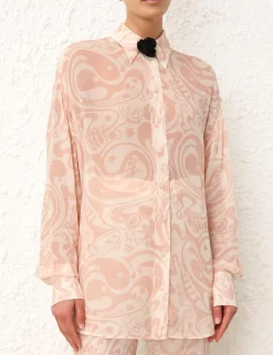 ZIMMERMANN Tops<Matchmaker Relaxed Shirt