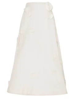 ZIMMERMANN Clothing<Matchmaker Rose Flare Skirt