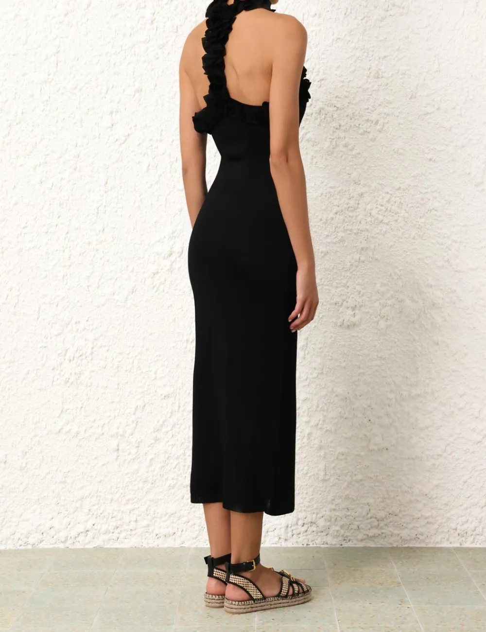 ZIMMERMANN Knitwear<Matchmaker Ruffle Neck Midi