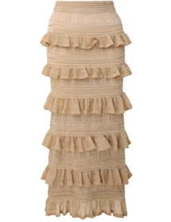 ZIMMERMANN Knitwear<Matchmaker Ruffle Skirt