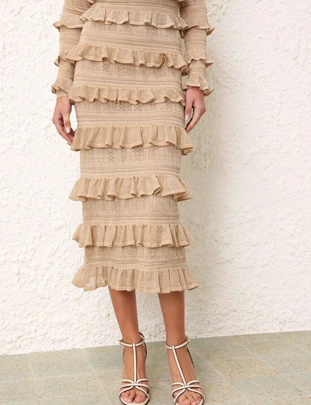 ZIMMERMANN Clothing<Matchmaker Ruffle Skirt