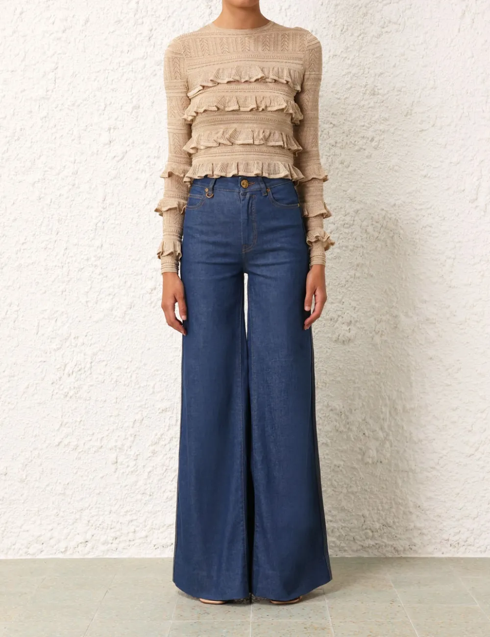 ZIMMERMANN Clothing<Matchmaker Ruffle Top