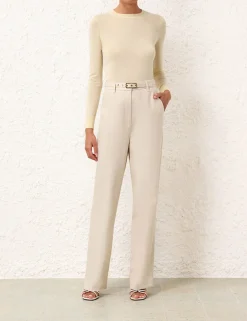 ZIMMERMANN Clothing<Matchmaker Straight Leg Pant