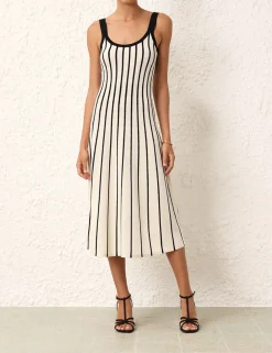 ZIMMERMANN Knitwear<Matchmaker Stripe Tank Dress