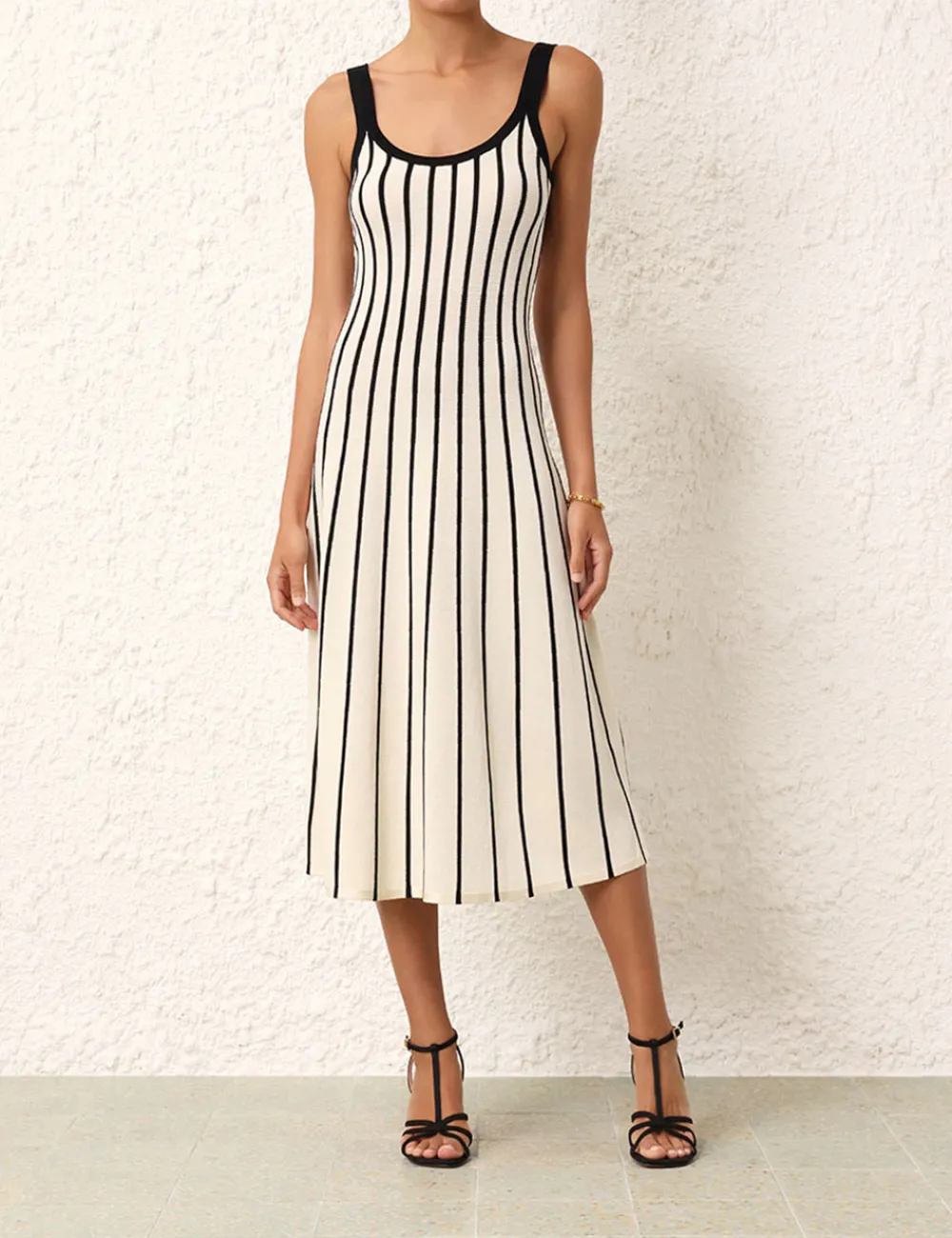ZIMMERMANN Dresses<Matchmaker Stripe Tank Dress